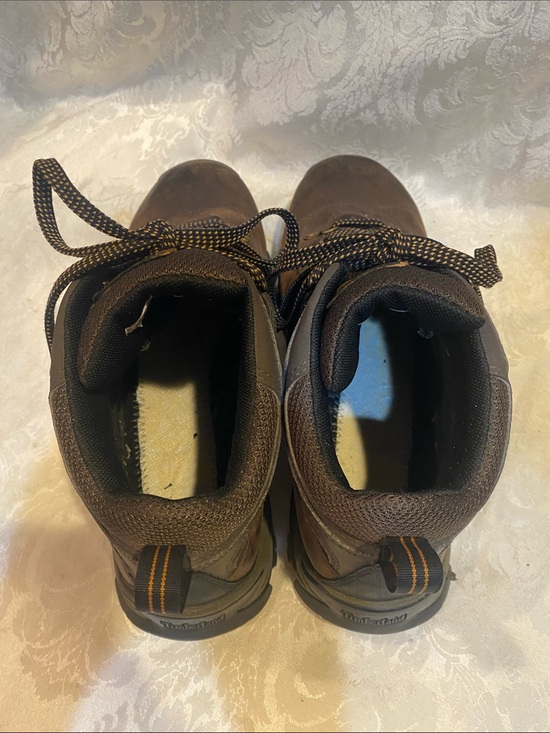 Timberland men’s brown waterproof ankle chukka boots